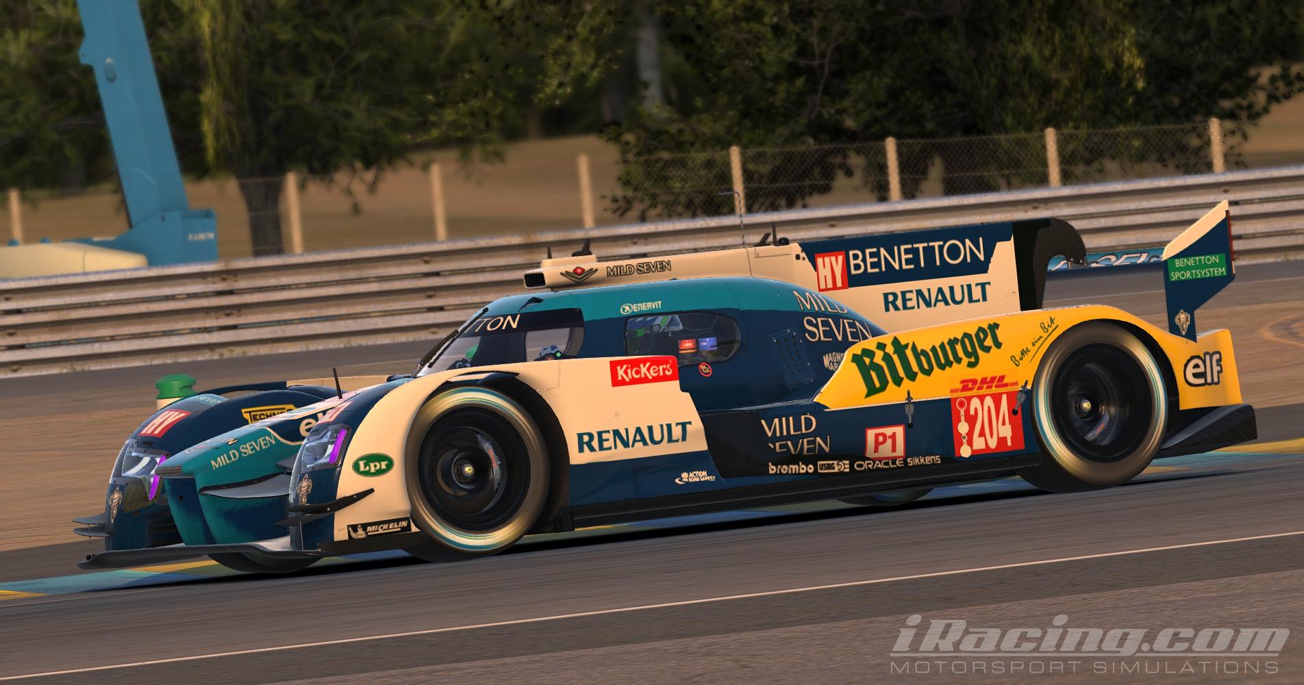 Mild Seven Benetton Renault 95 by Kazuhiro Oida - Trading Paints