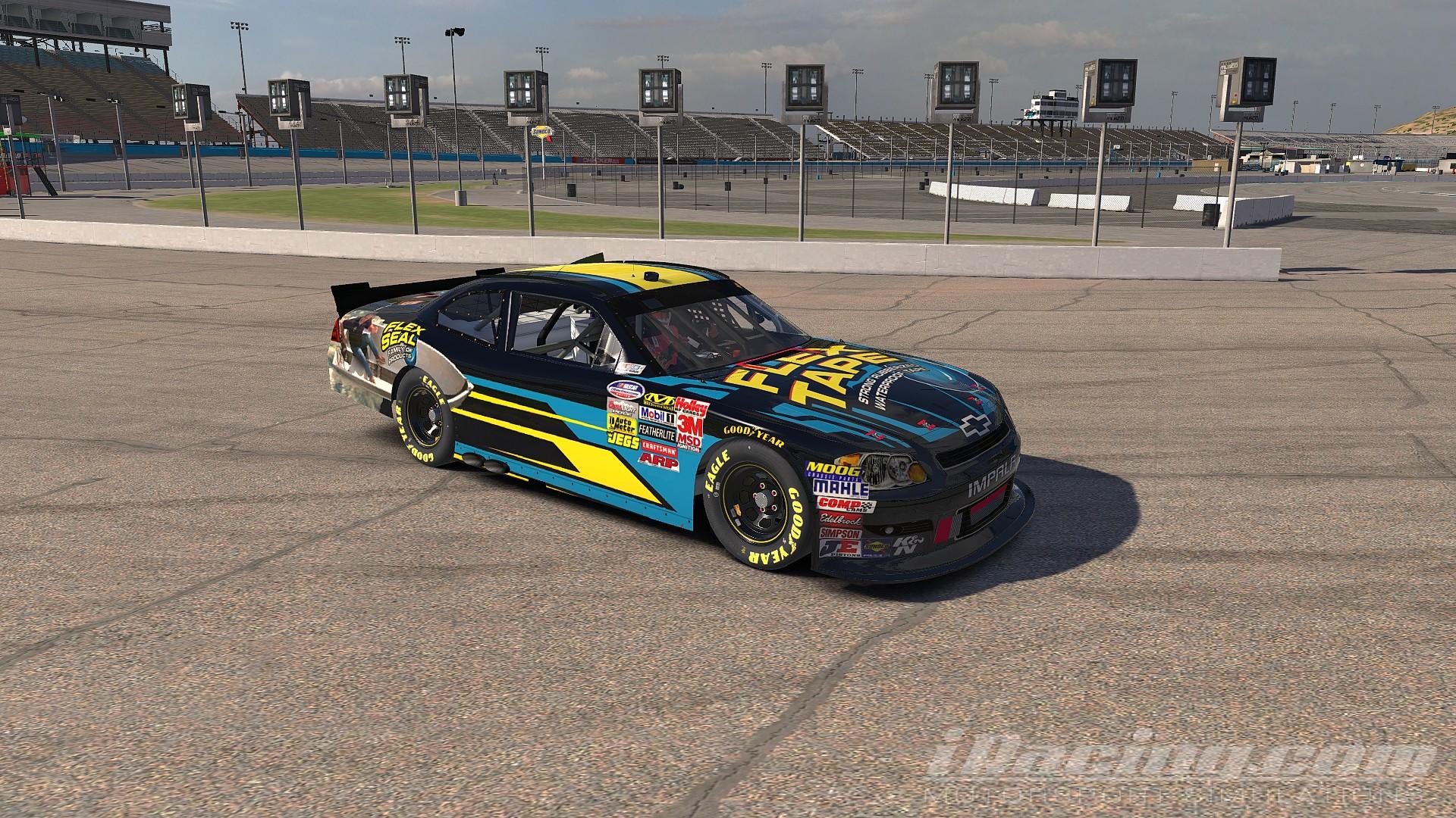 NASCAR Nationwide Chevy Impala Flex Tape by Russell Caney Trading Paints