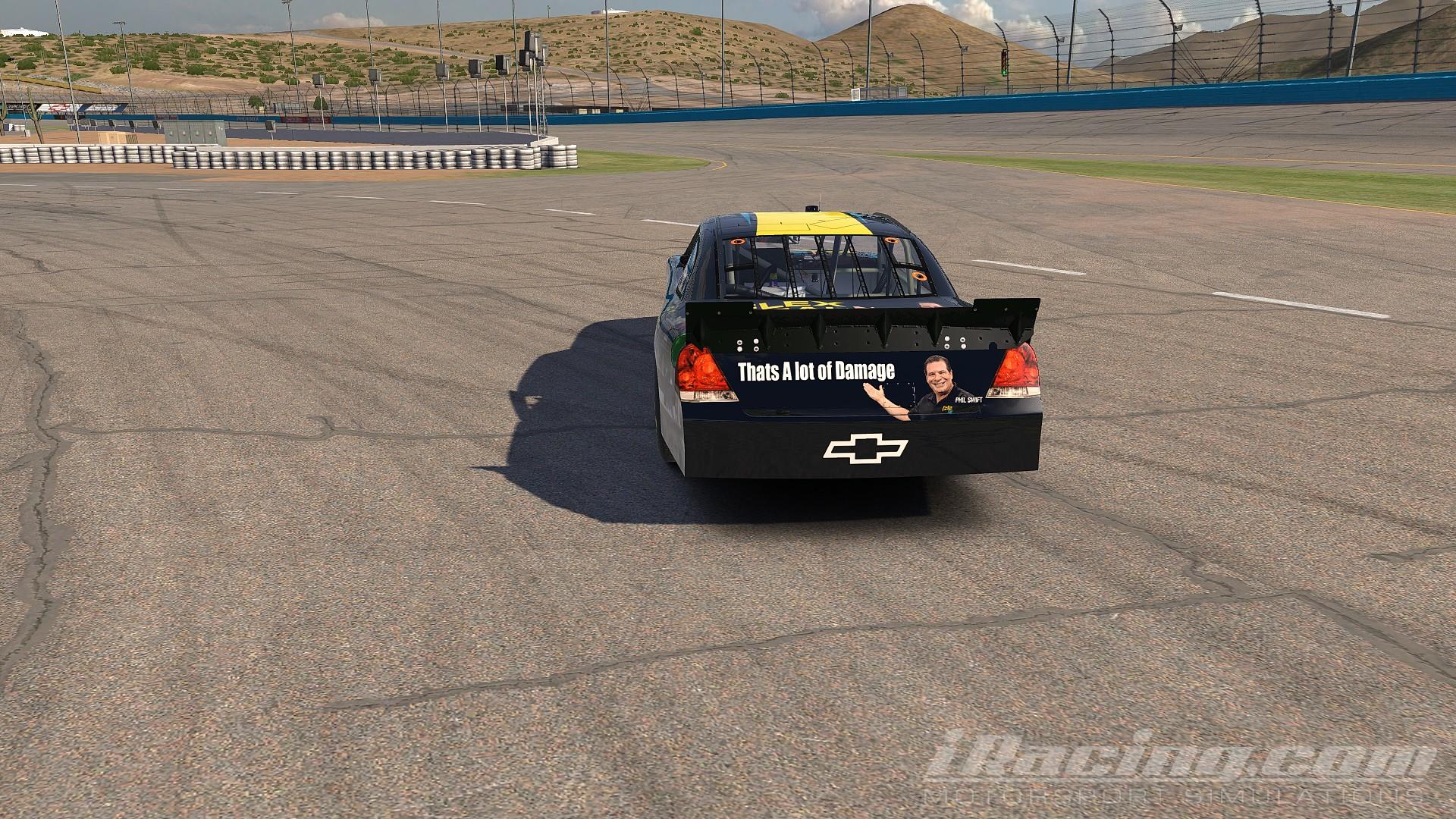 NASCAR Nationwide Chevy Impala Flex Tape by Russell Caney Trading Paints