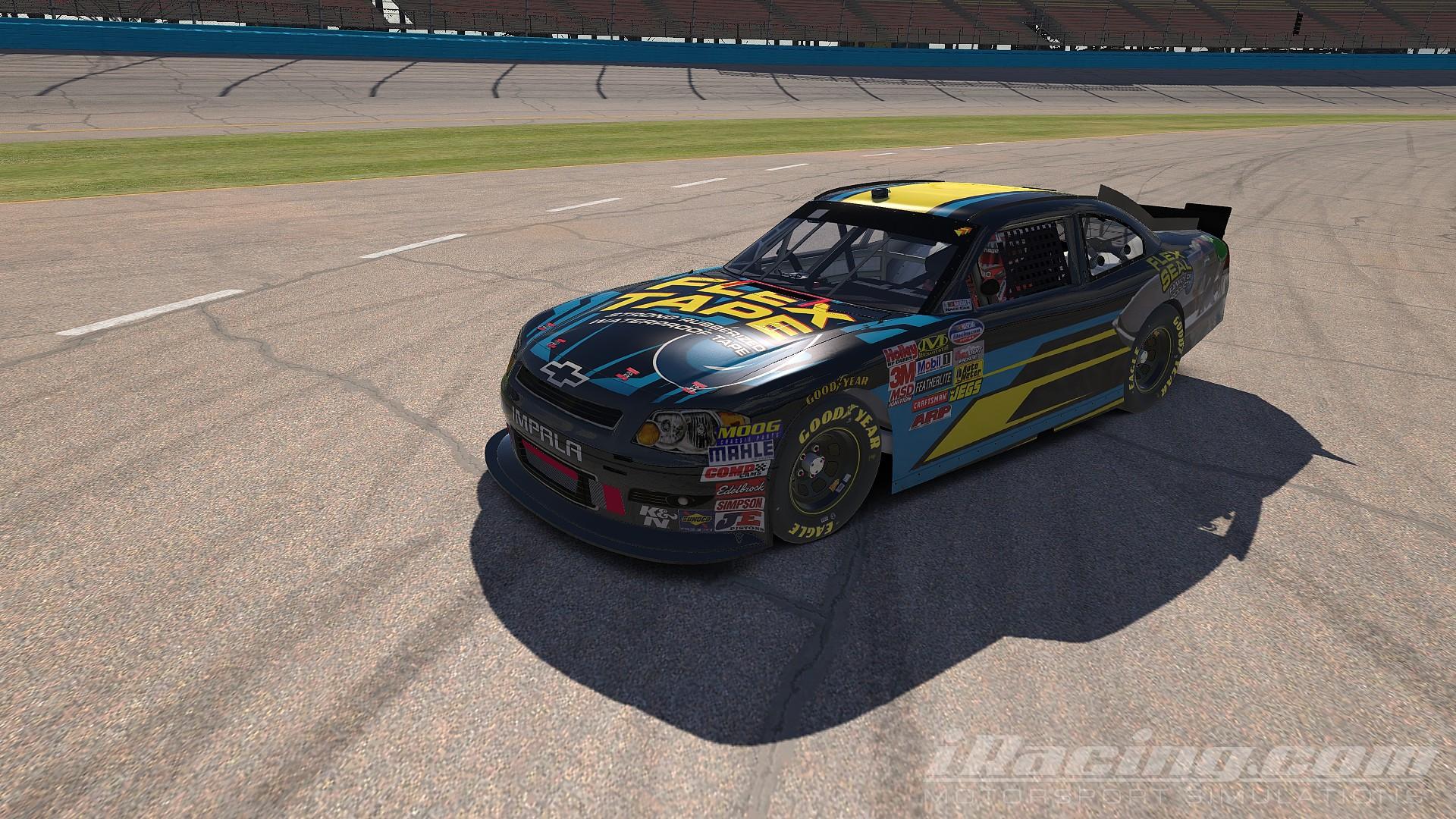 NASCAR Nationwide Chevy Impala Flex Tape by Russell Caney Trading Paints