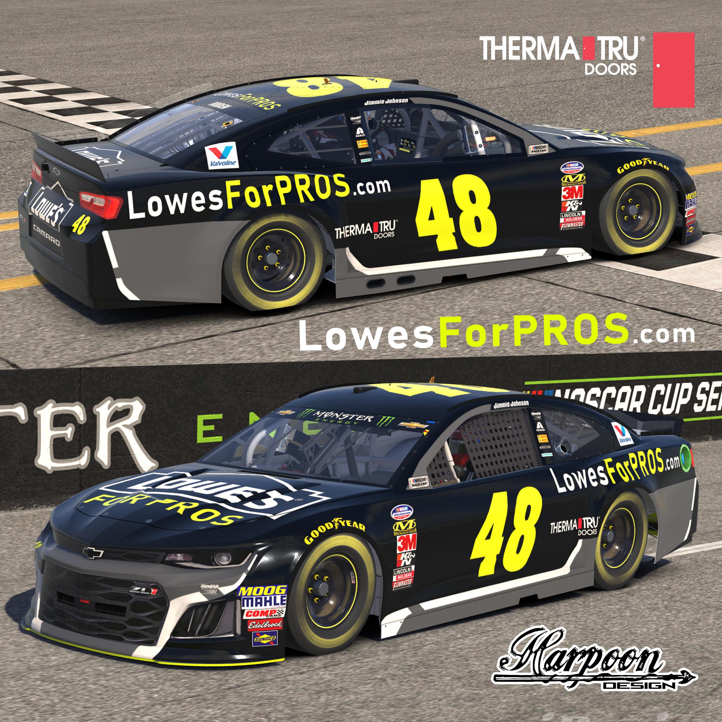 jimmie johnson lowe's for pros