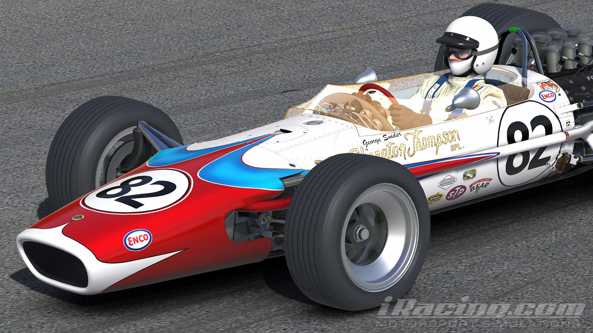 George Snider Lotus 38 1966 Indianapolis 500 inspired Lotus 49 by Simon ...