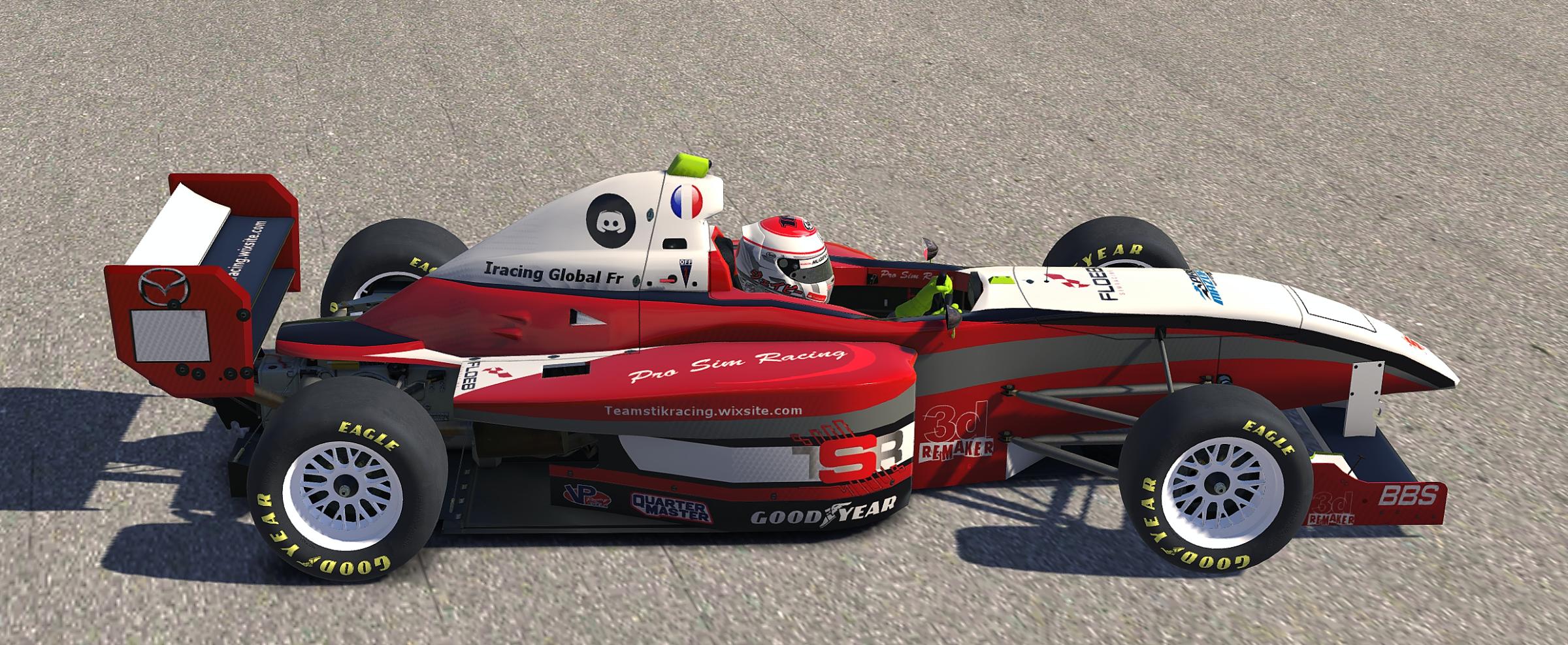 Formula 1 Saison 4 Formula Mazda saison #4 Team Stik Racing by Steven Busuttil - Trading