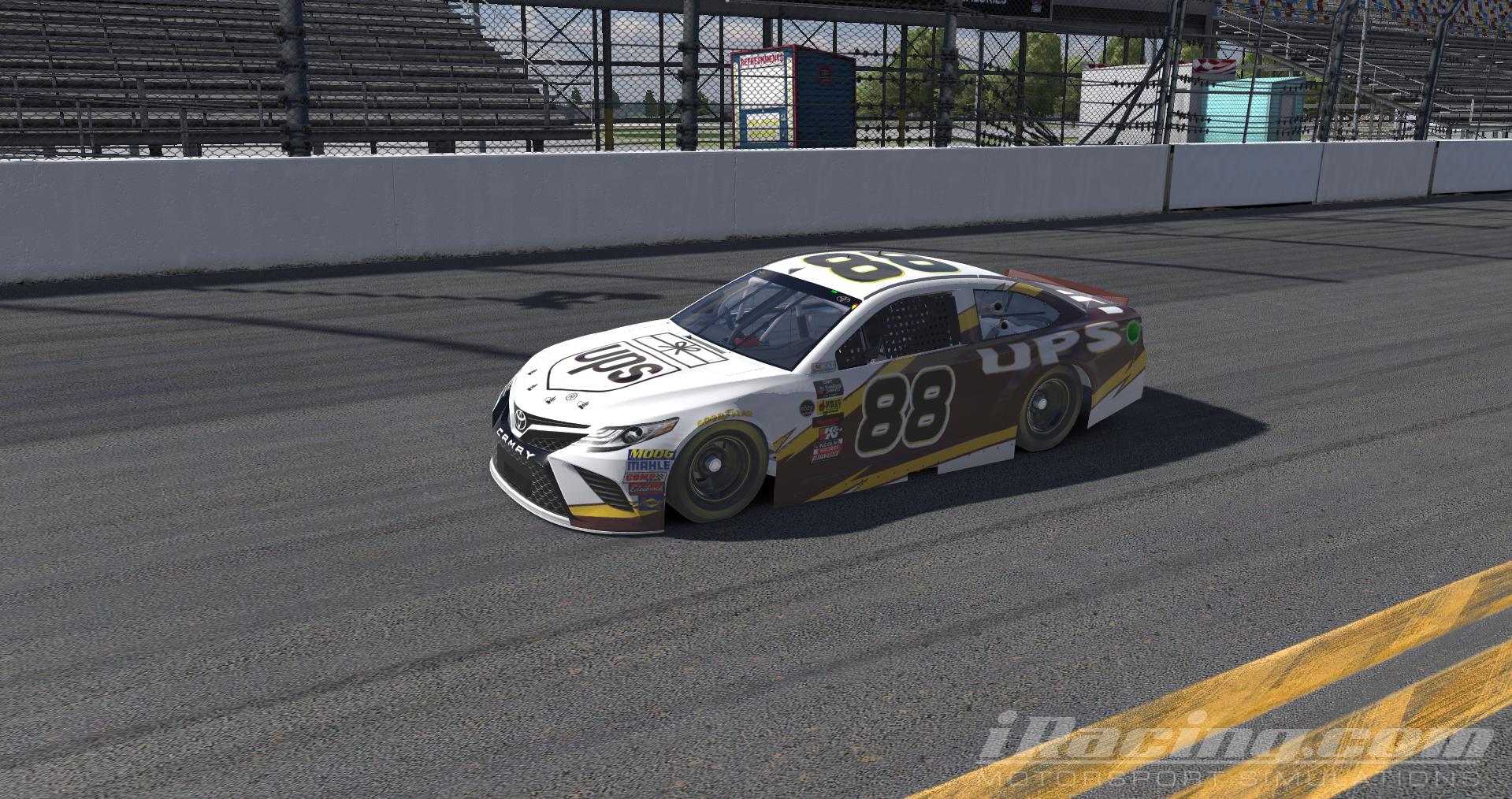 Dale Jarrett 2002 UPS Scheme (Toyota) by Brody Iverson - Trading Paints