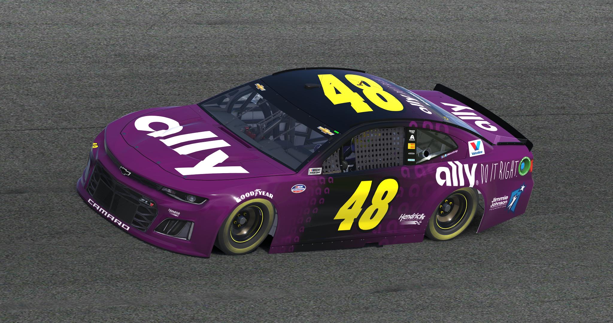 Preview of 2019 Jimmie Johnson Ally Concept v1 by Anthony Mahone