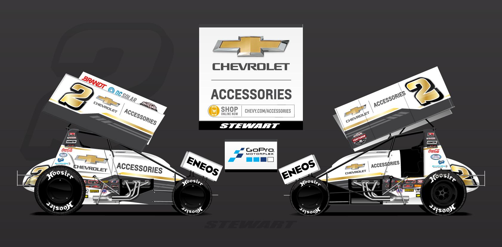 Preview of Shane Stewart #2 Chevy Accessories 2018 World of Outlaws by Ryan Broderick