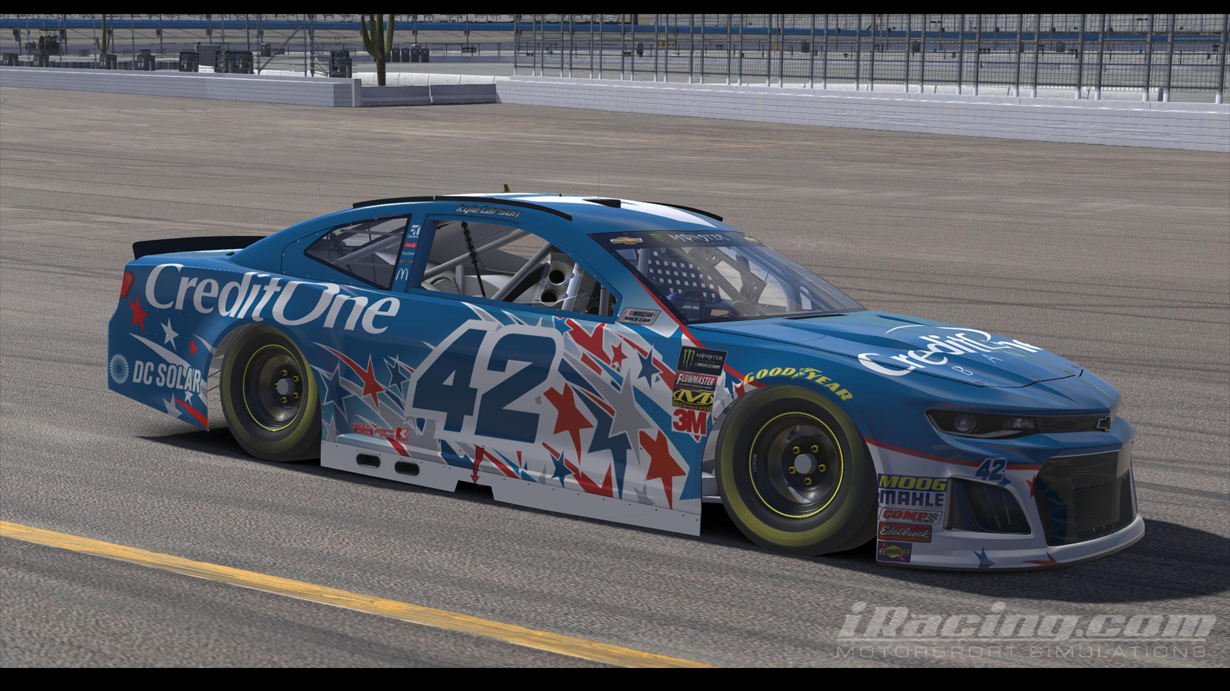 Preview of 2018 Kyle Larson CreditOne Chicagoland by Thomas Sink
