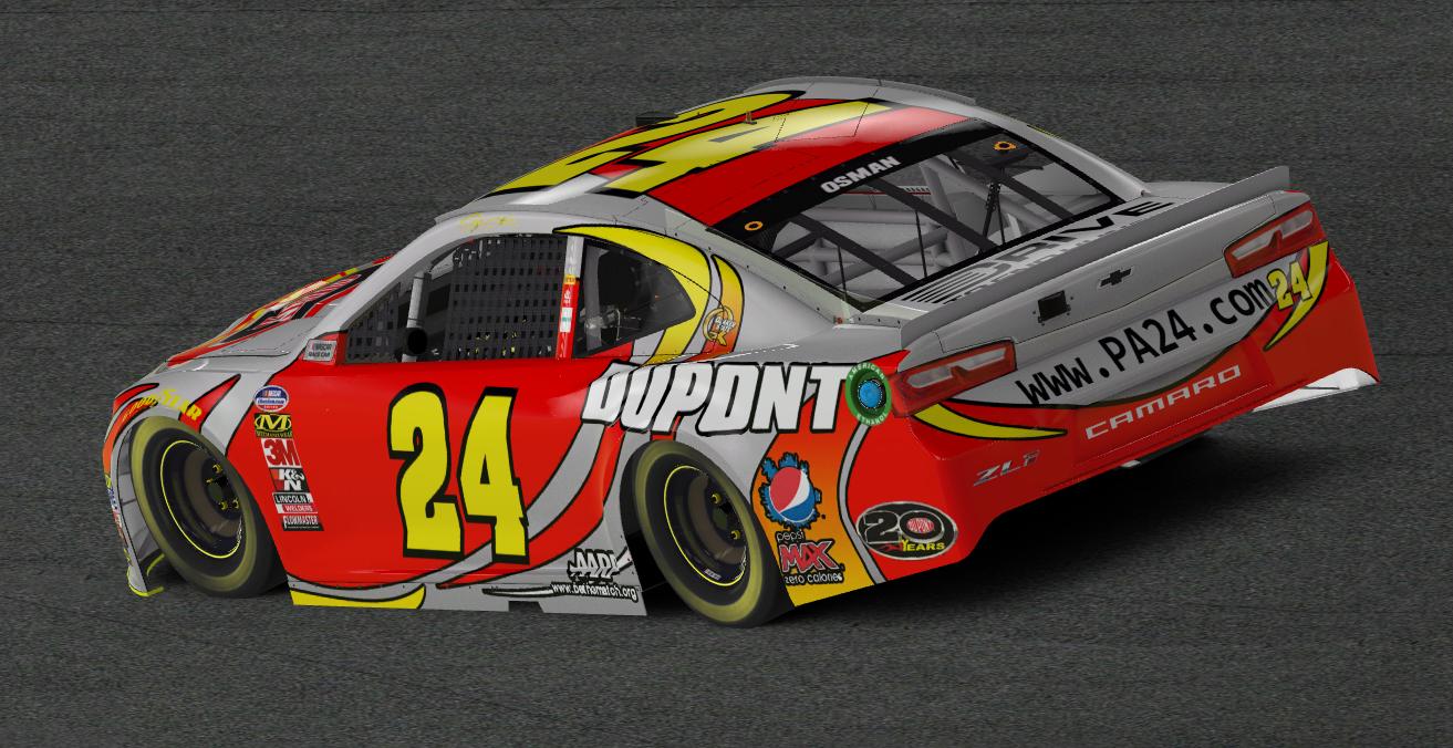 Preview of Jeff Gordon 2012 Dupont 20 Years Homestead Camaro by Aly Osman