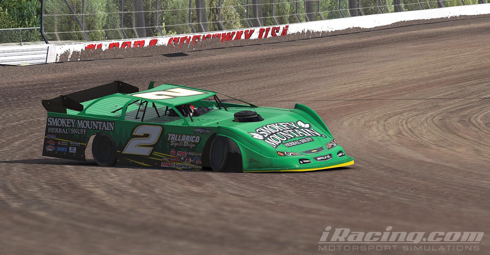 Preview of Smokey Mountain Snuff Dirt Late Model by Tanner Tallarico