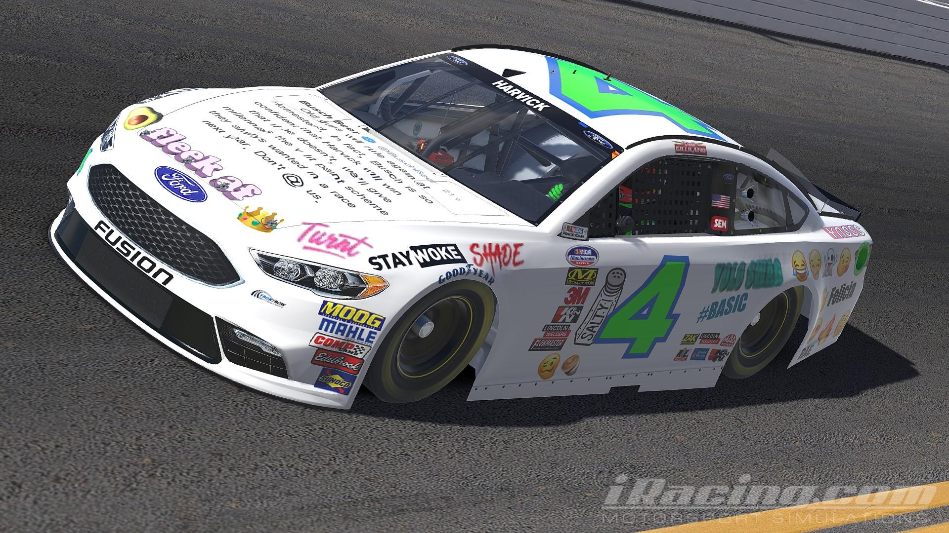 Preview of Kevin Harvick Busch Beer  by Jarrett Liebert