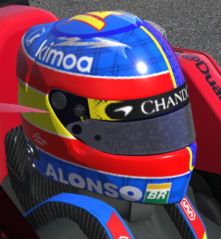Preview of Fernando Alonso Special Helmet by Eugenio Stanislav