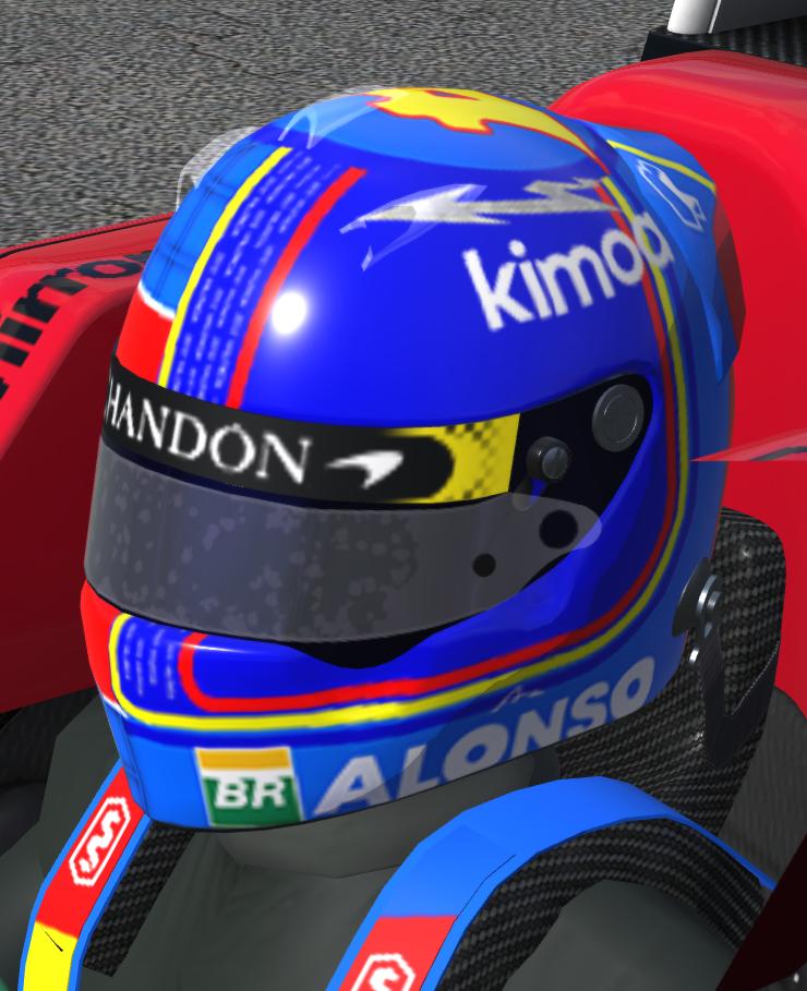 Preview of Fernando Alonso Special Helmet by Eugenio Stanislav
