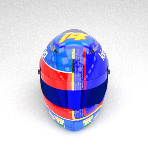 Preview of Fernando Alonso Special Helmet by Eugenio Stanislav