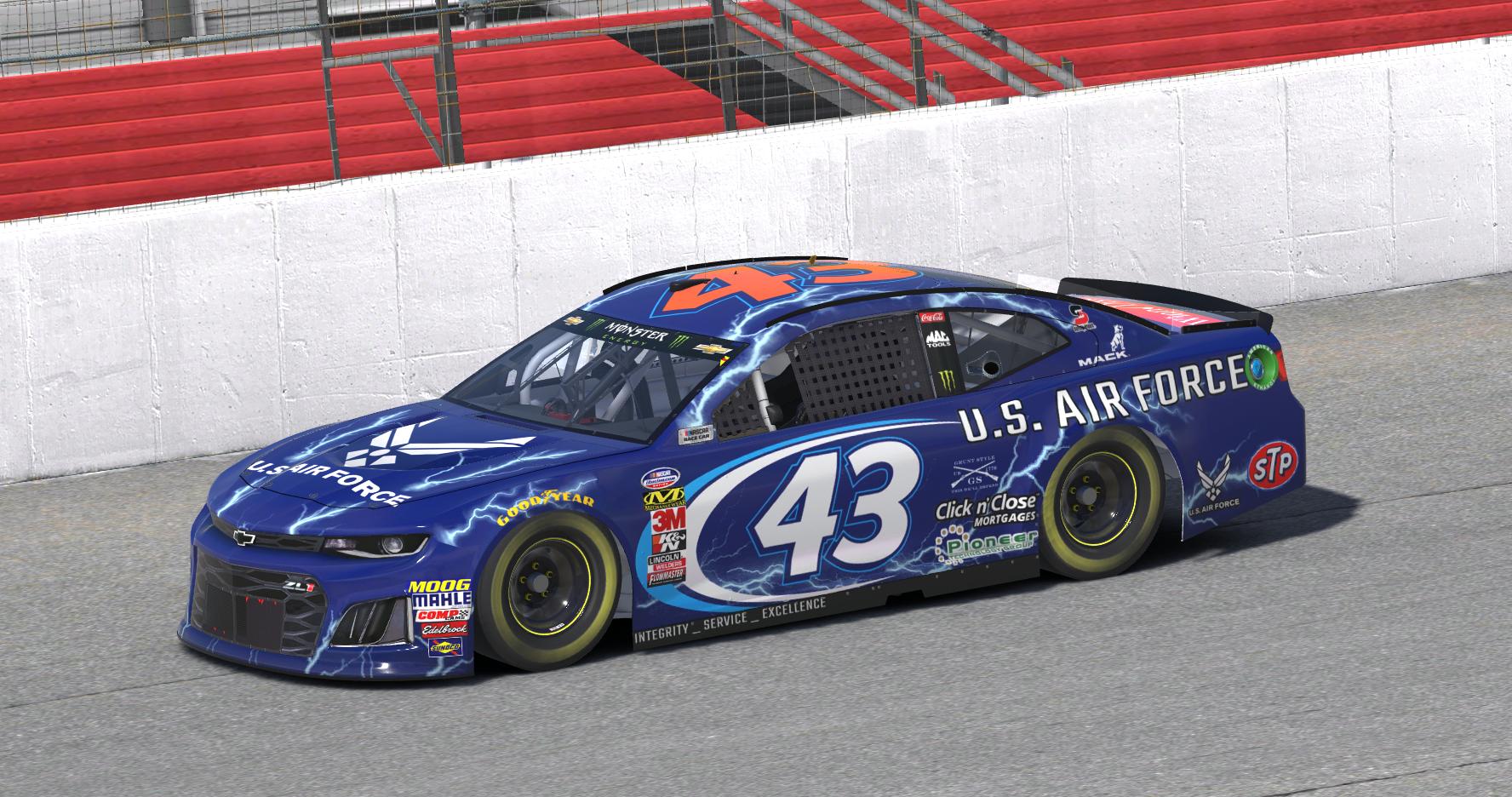 Preview of Bubba Wallace USAF 2018 by Erik Le