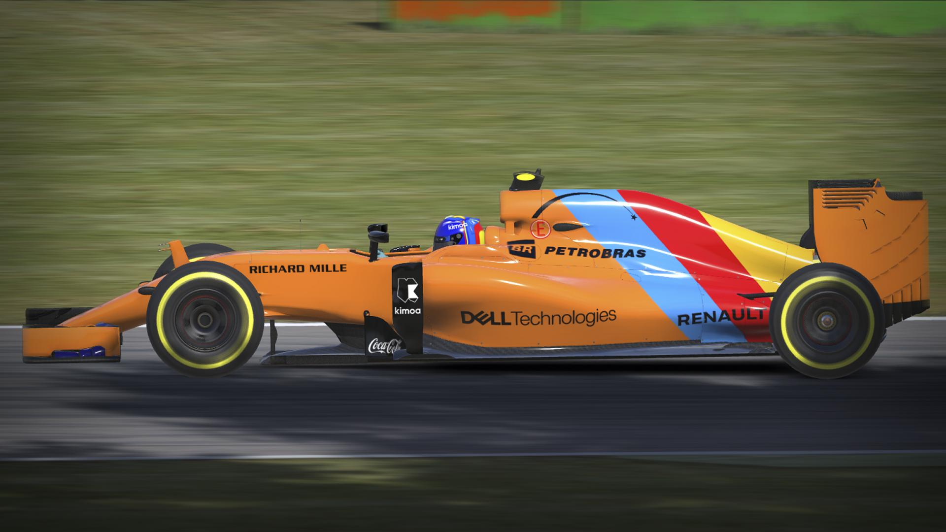 Preview of Mclaren MP4 30 Fernando Alonso Special Livery by Eugenio Stanislav