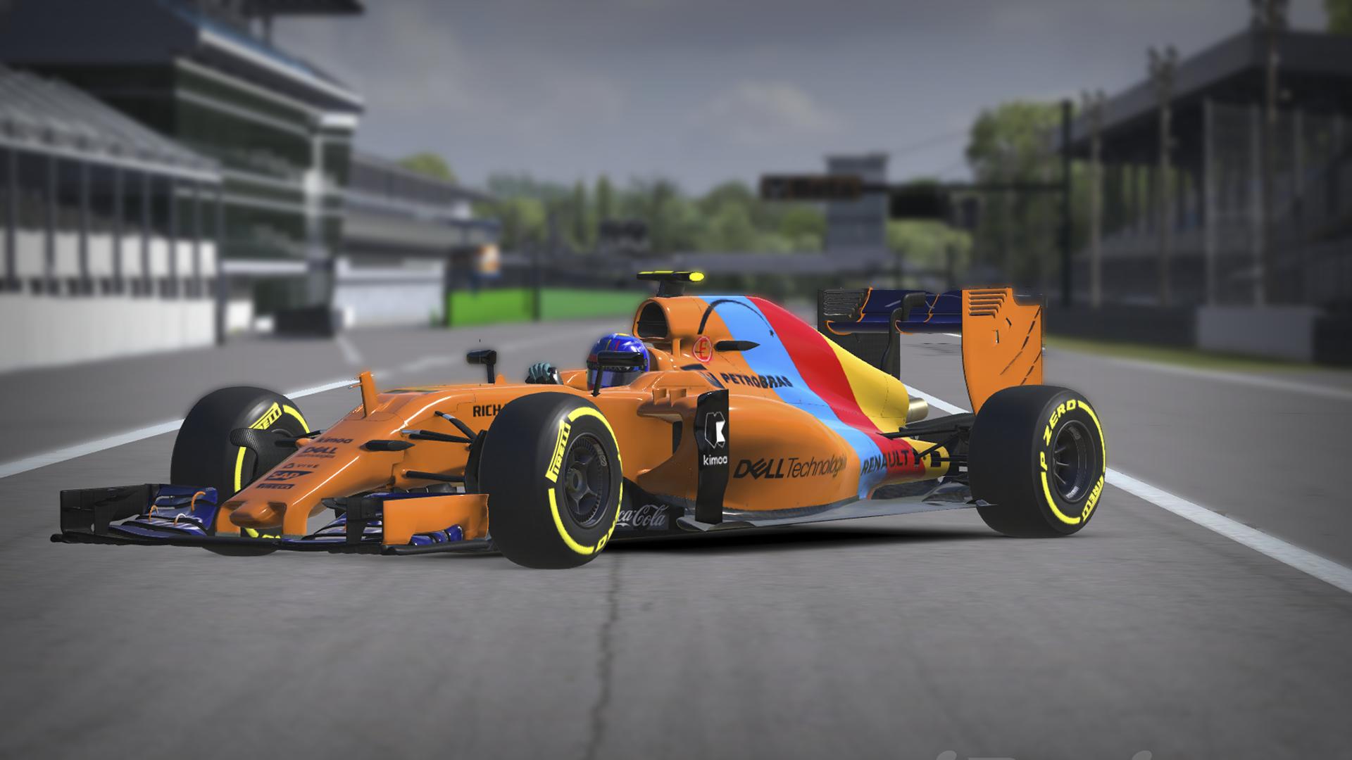 Preview of Mclaren MP4 30 Fernando Alonso Special Livery by Eugenio Stanislav