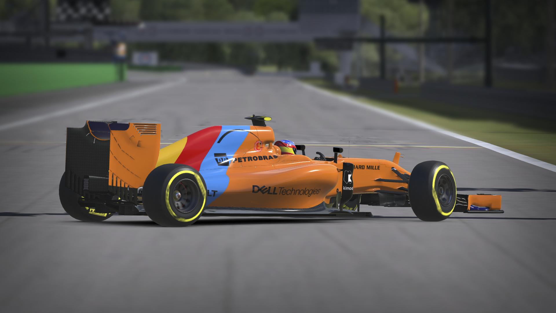Preview of Mclaren MP4 30 Fernando Alonso Special Livery by Eugenio Stanislav