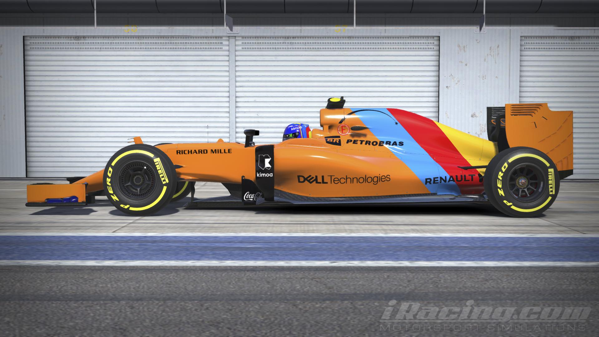 Preview of Mclaren MP4 30 Fernando Alonso Special Livery by Eugenio Stanislav