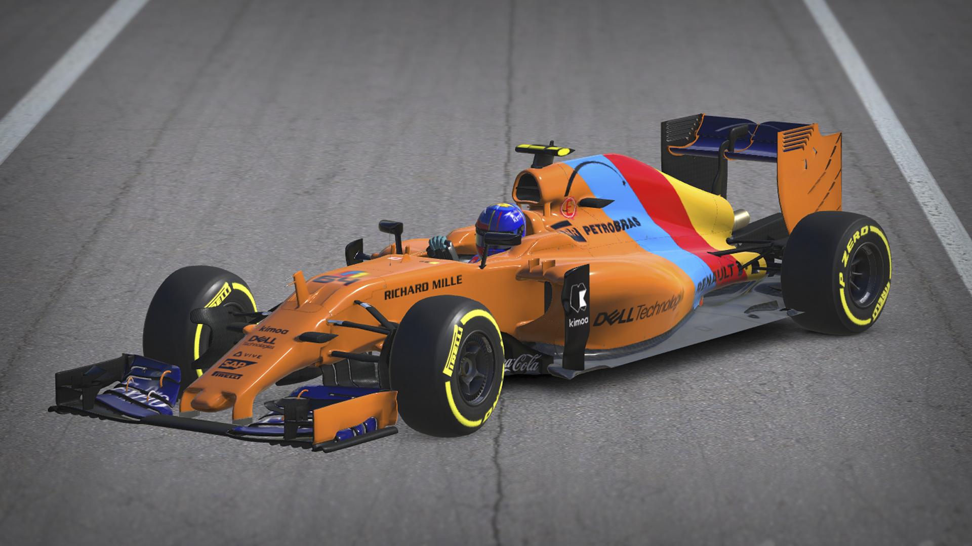 Preview of Mclaren MP4 30 Fernando Alonso Special Livery by Eugenio Stanislav