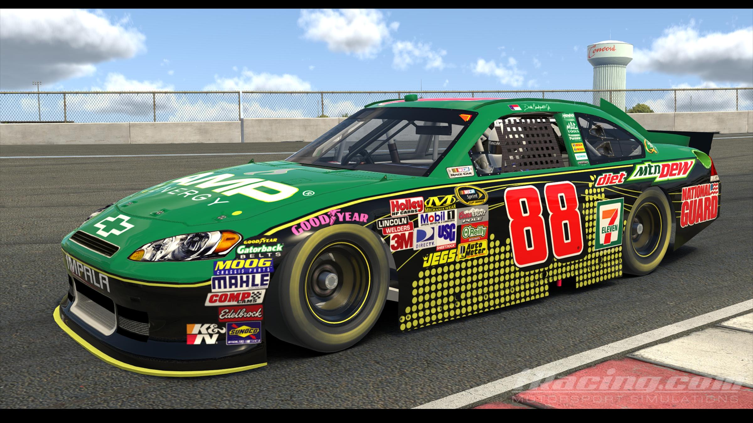 2012 Dale Earnhardt Jr. AMP Energy by Thomas Sink Trading Paints