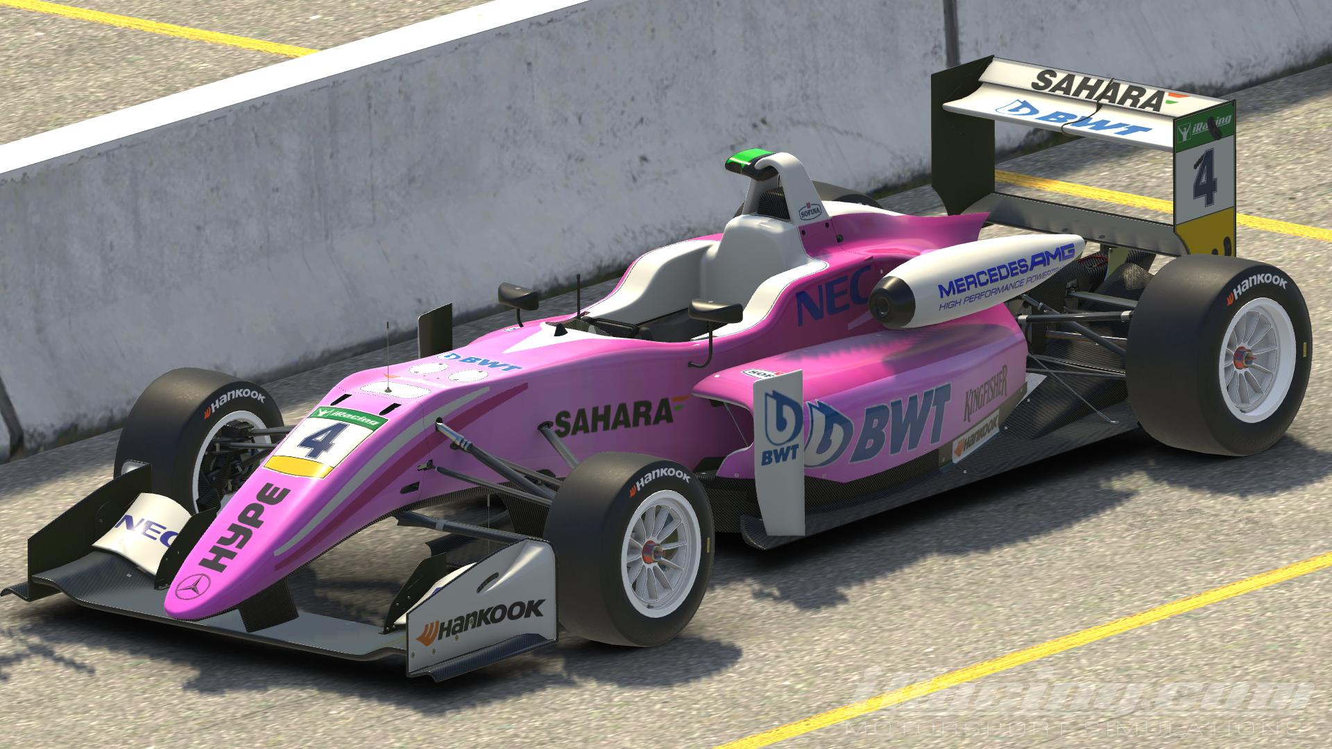 Dallara F3 BWT by Remigio DiPasqua Trading Paints