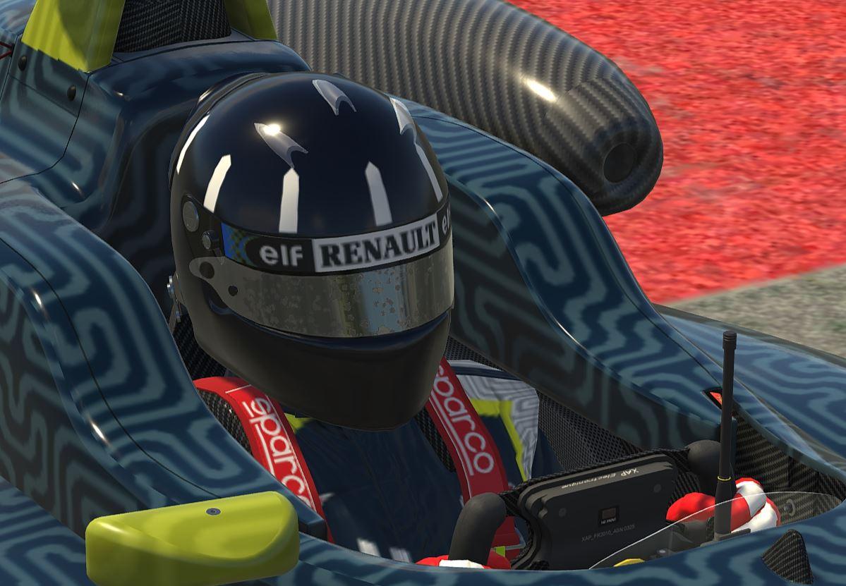 Damon Hill Generic Plain Helmet (2048) by Mark S. Trading Paints