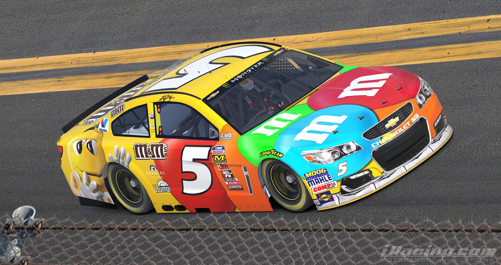 What If? Showroom 2017 5 Kyle Busch MMs Chevy by Andrew Cardinale I