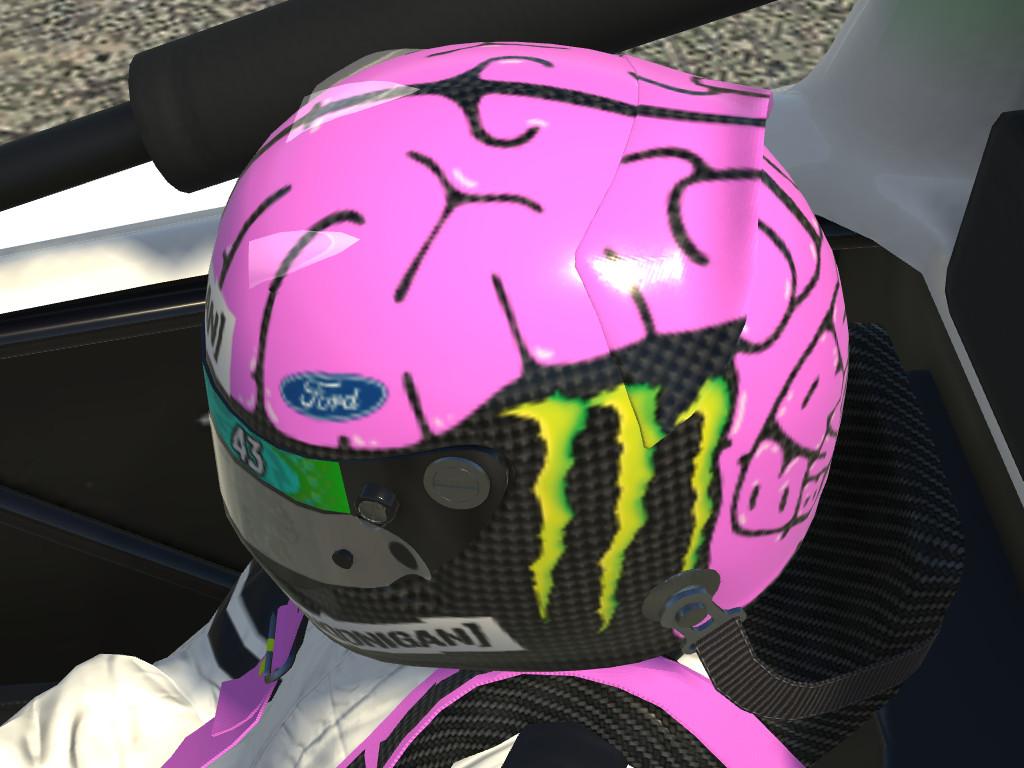 Ken Block Gymkhana 10 Brain Bucket helmet by James Leggett Trading Paints