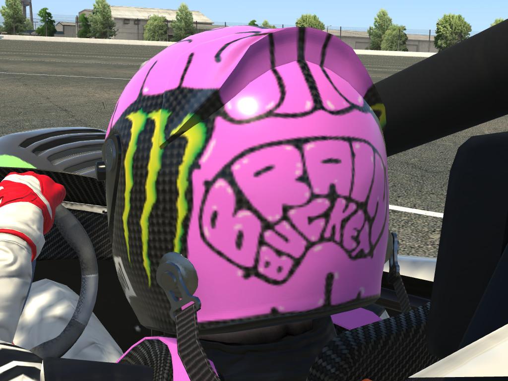 Ken Block Gymkhana 10 Brain Bucket helmet by James L. Trading Paints