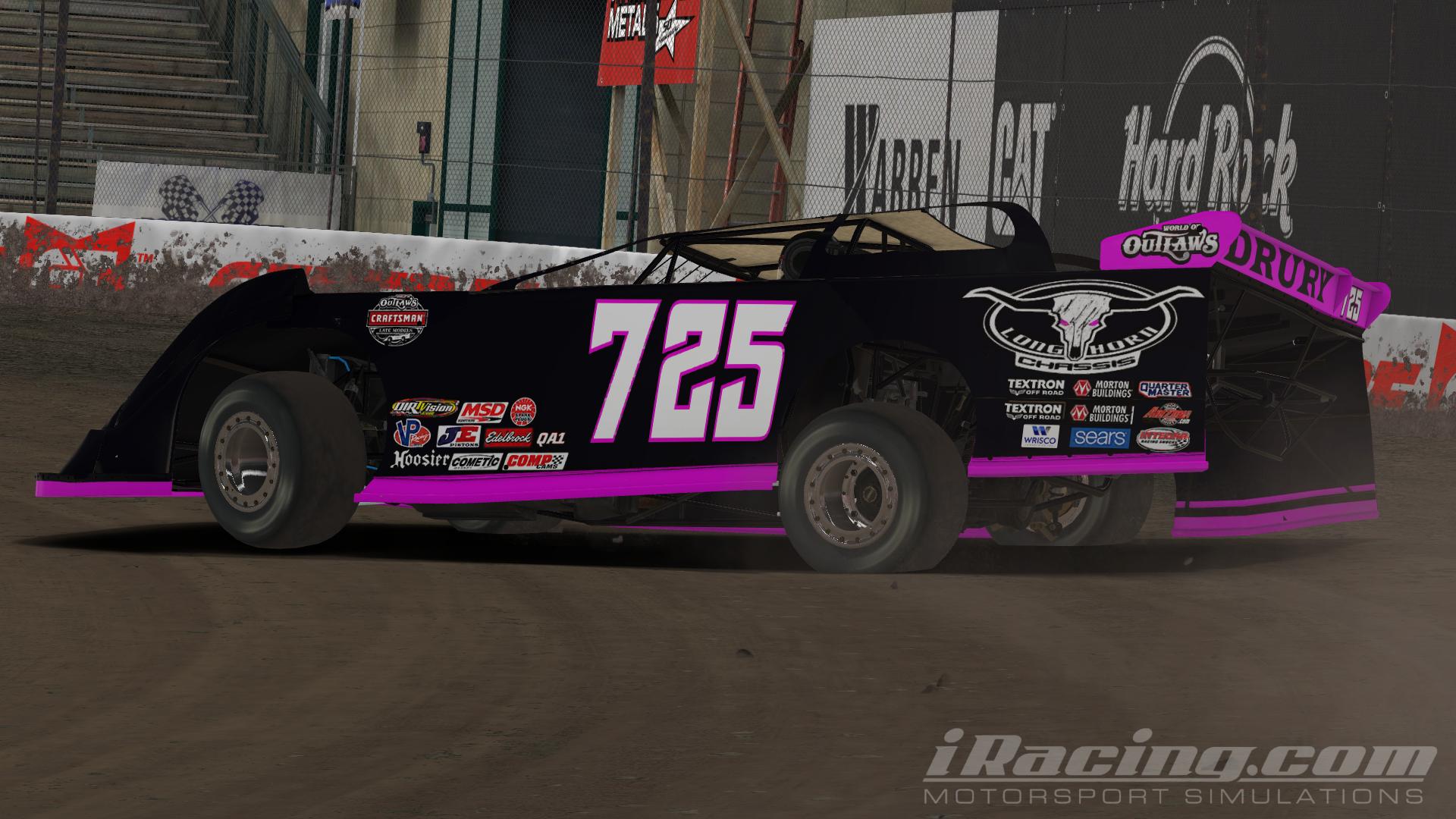 Longhorn ChassisPink by Mike Drury Trading Paints