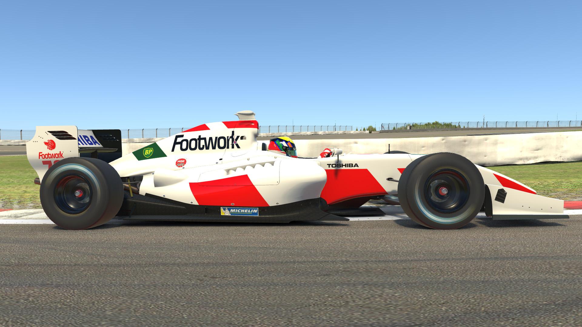 Arrows Footwork FA14 by Bill Krause Trading Paints