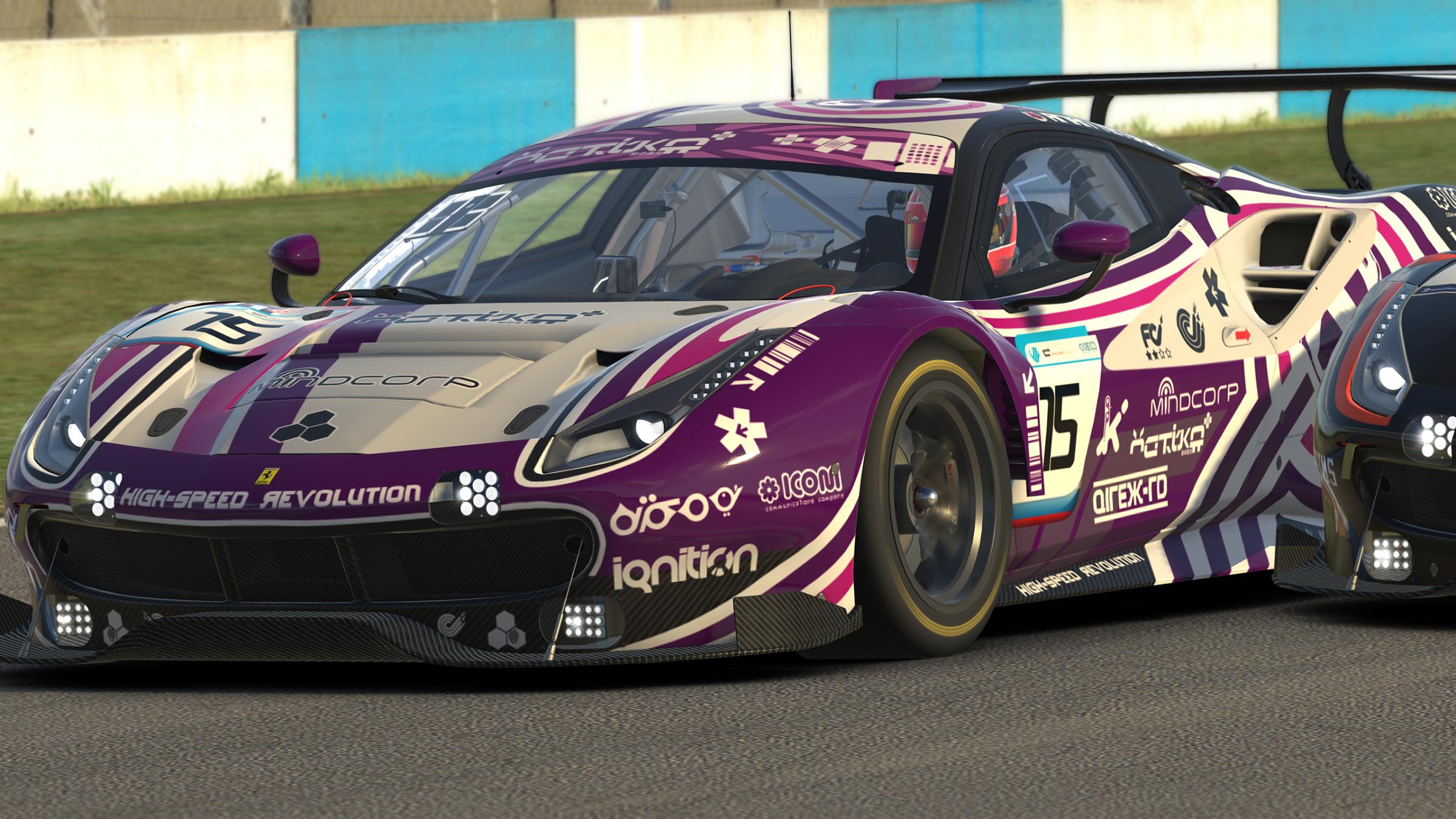 Preview of 488 GT3 Qirex RD by Pierre Cavillon2