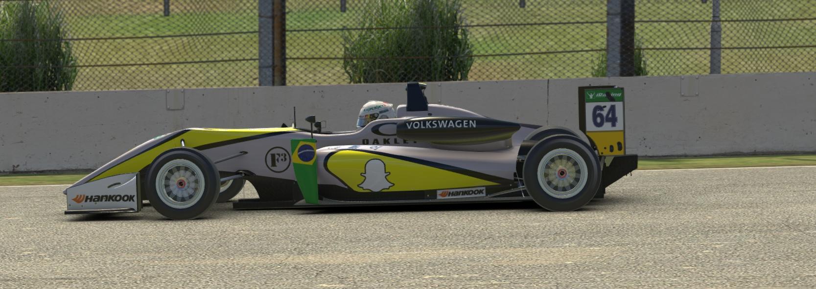 Preview of 2014 F3 Snapchat Livery - Gustavo Menezes by Søren Eriksen