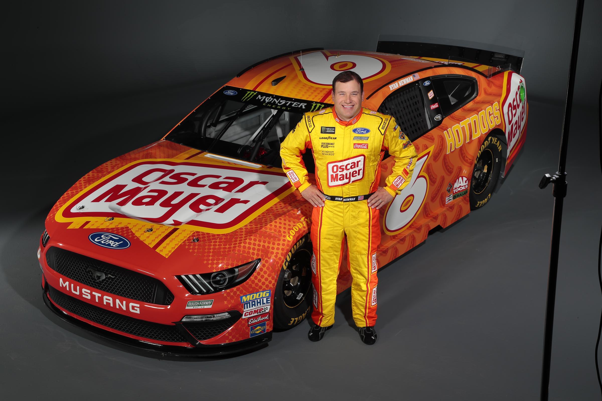 Ryan Newman #6 Oscar Mayer 2019 Monster Energy NASCAR Cup ...