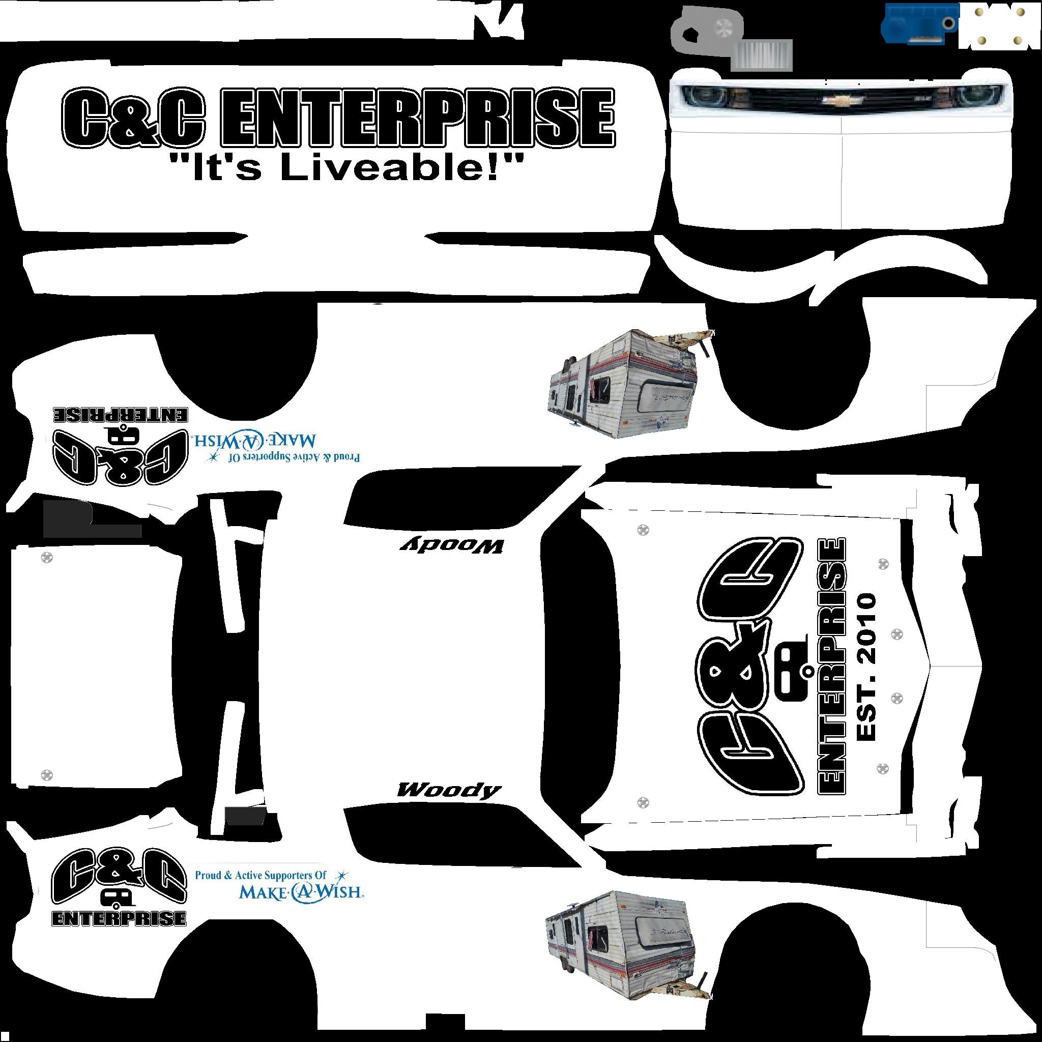 C&C ENTERPRISE STREET STOCK ASPHALT by Chris Jennings Trading Paints
