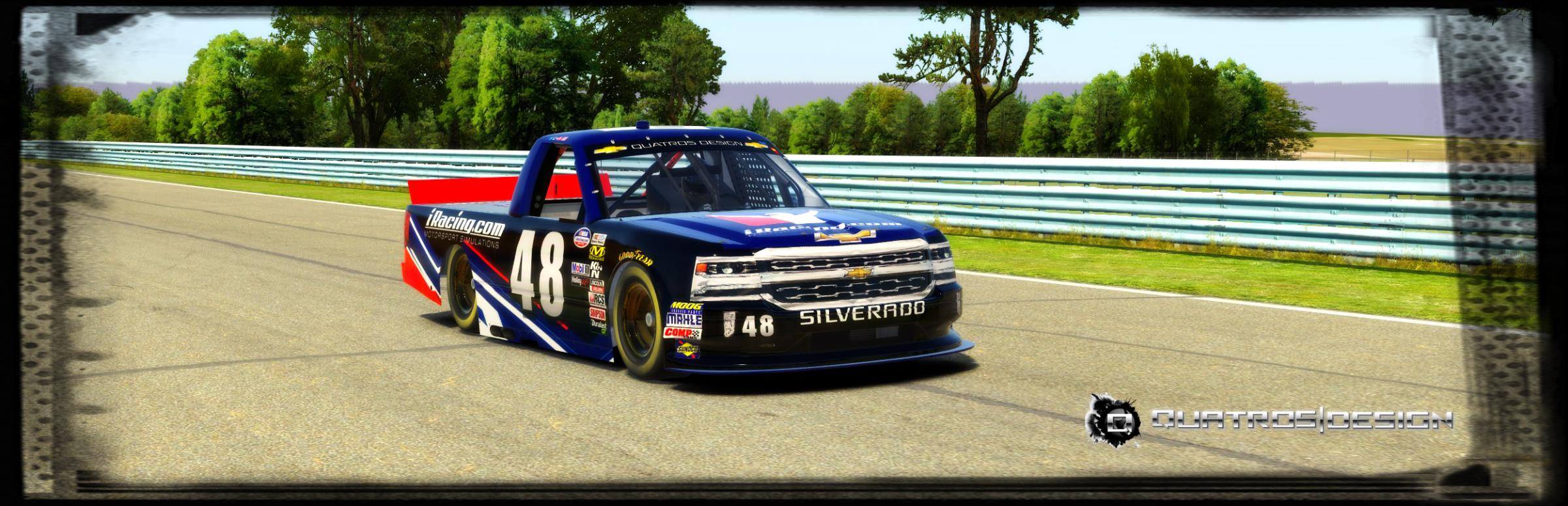 iRacing Chevy Silverado Truck 2019 Fictional Design Scheme by Jose M