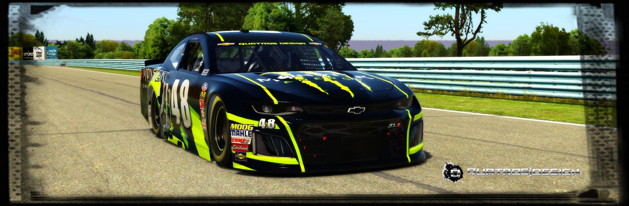 Monster Energy Chevy Camaro ZL1 2019 Fictional Design ...