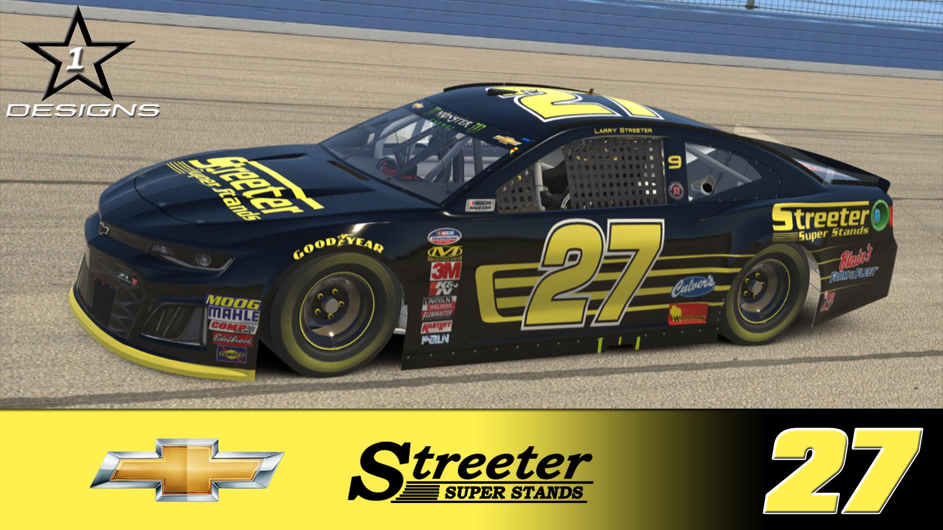 Streeter Super Stands ZL1 Black by Nicholas Orth Trading Paints