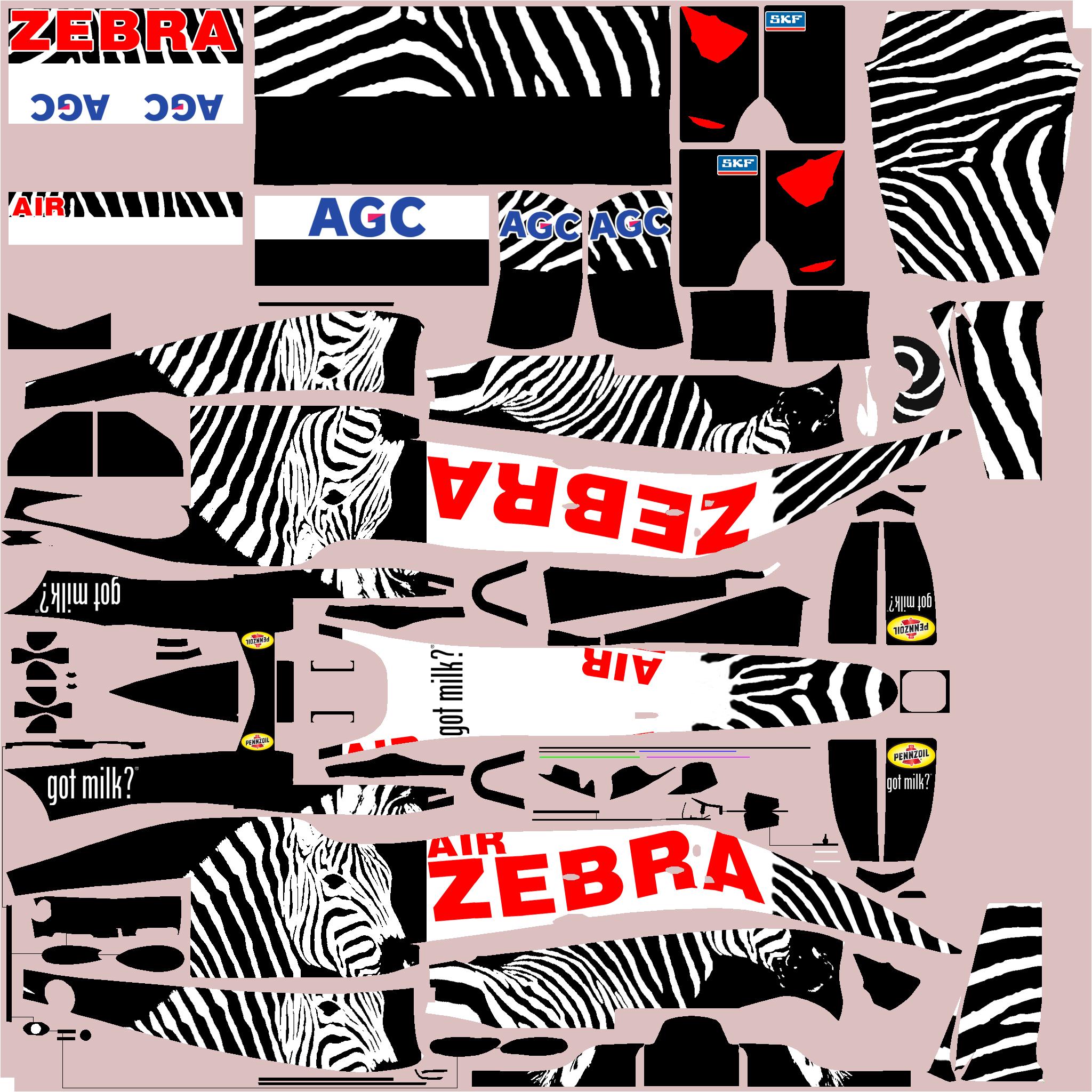 Preview of Dallara F3 Zebra Air by Clyde Coman
