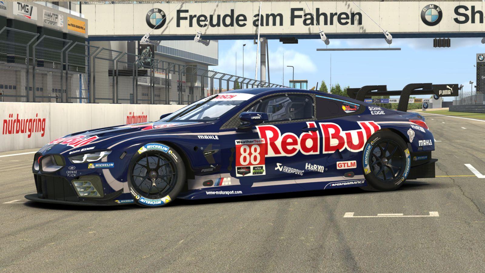 BMW M8 GTE RED BULL DTM by Stephane Parent Trading Paints