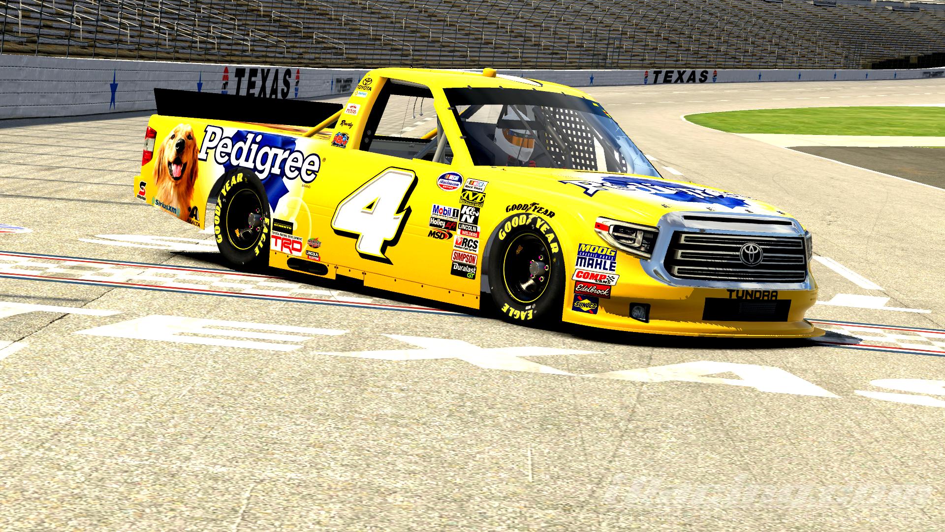 Kyle Busch Motorsports Pedigree Truck by Bradley P Wilson Trading Paints