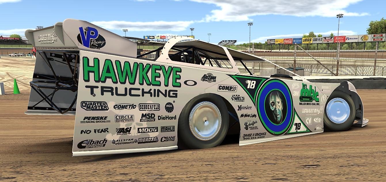 Preview of BLOOMQUISTS INFAMOUS SILVER ANNIVERSARY CAR/ WITH CUSTOM NUMBER by Byron Morris