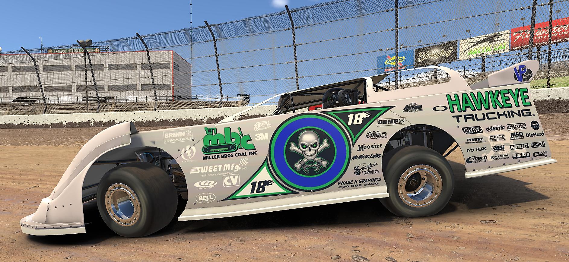 Preview of BLOOMQUISTS INFAMOUS SILVER ANNIVERSARY CAR/ WITH CUSTOM NUMBER by Byron Morris