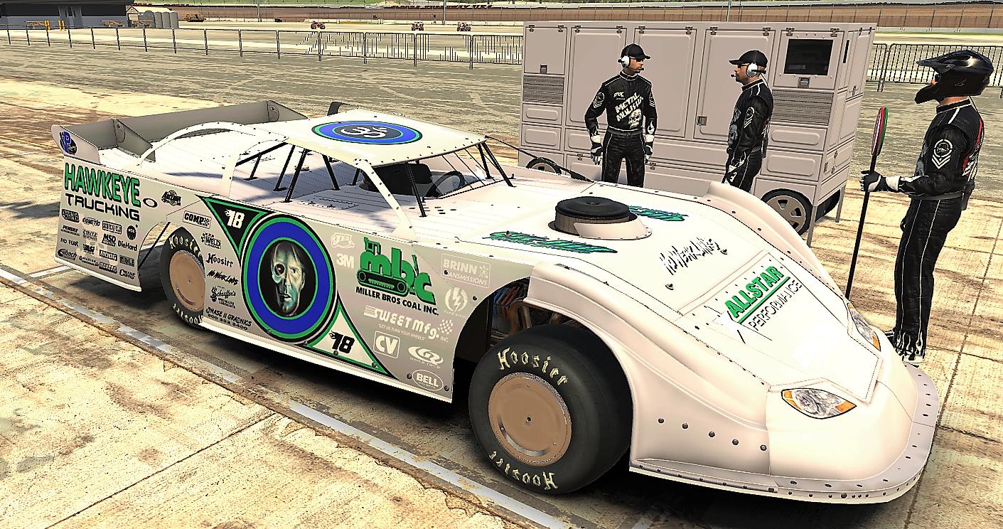 Preview of BLOOMQUISTS INFAMOUS SILVER ANNIVERSARY CAR/ WITH CUSTOM NUMBER by Byron Morris