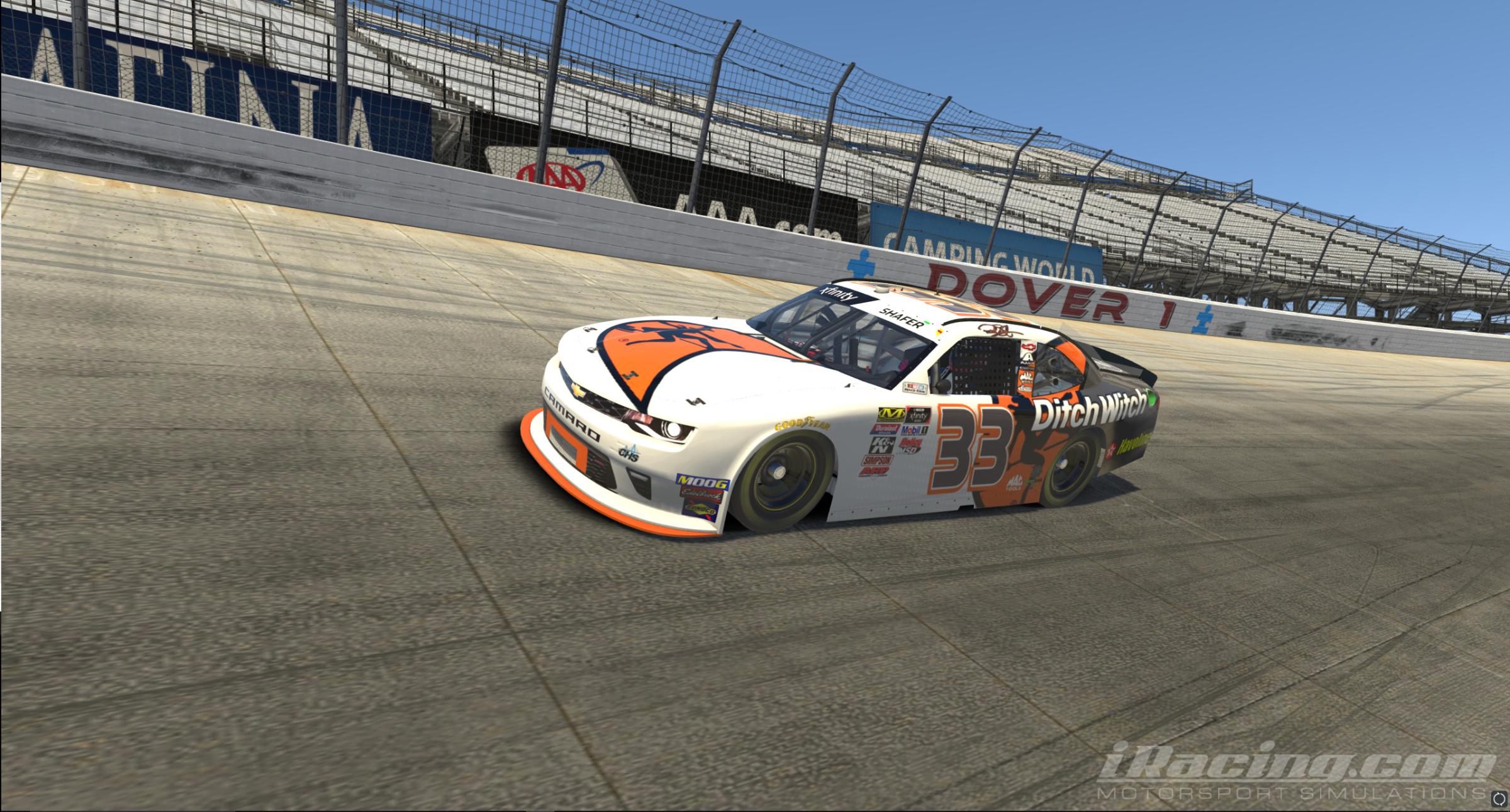 Ditch Witch Xfinity Camaro by Patrick Shafer Trading Paints