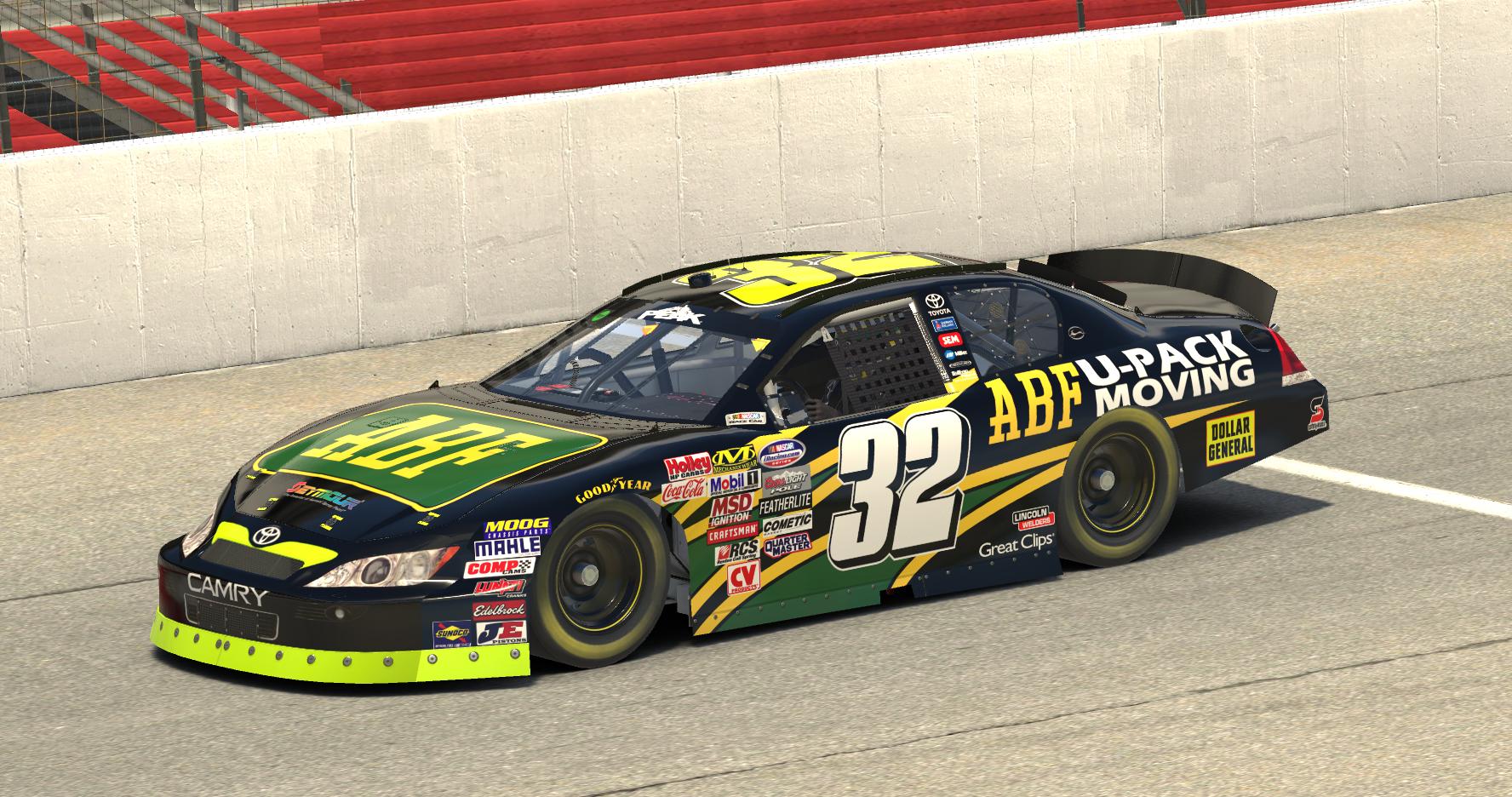 Preview of ABF U-Pack Moving Toyota Camry (Brian Vickers 2008) by Erik Le