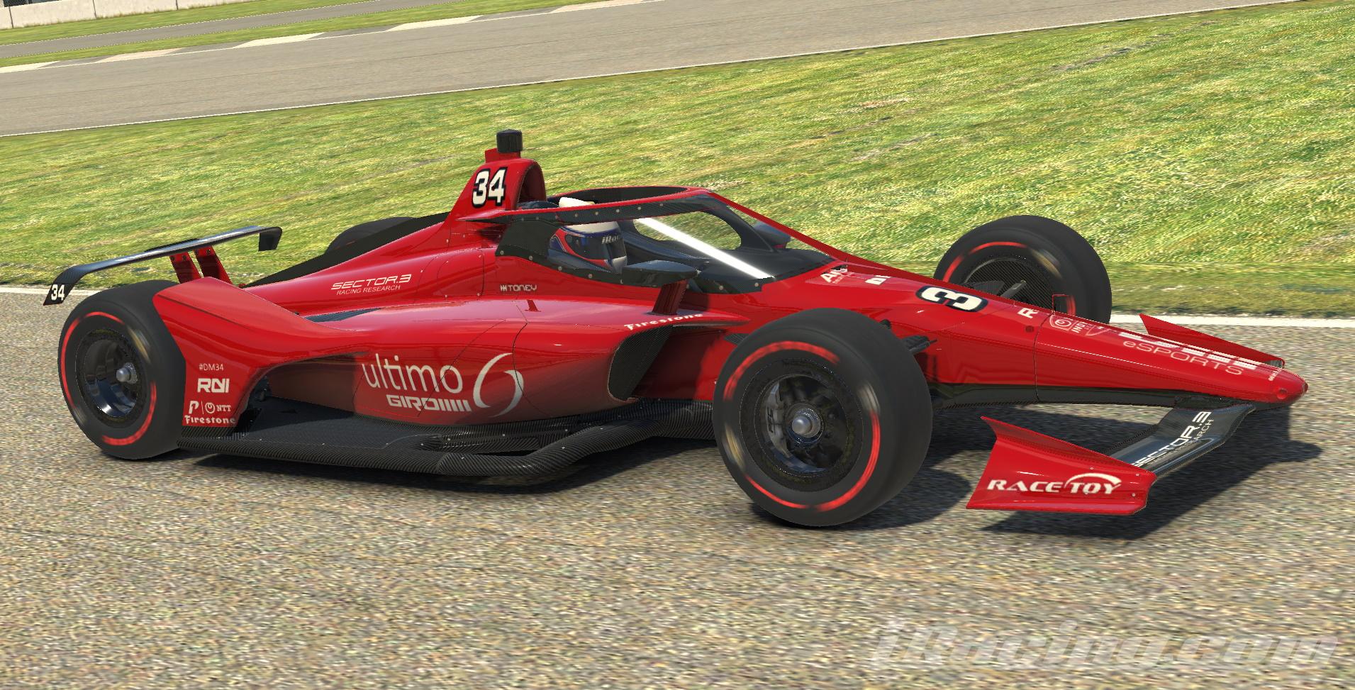 (Fictional) Dallara IR Indycar Ultimo Giro Livery by David M. Trading