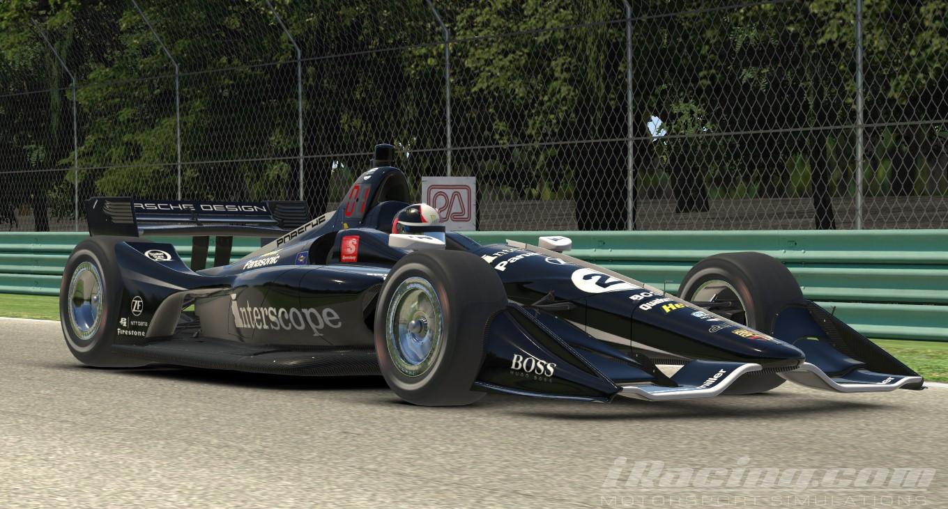 Porsche Interscope Quaker State Indycar by Phil Schroeder