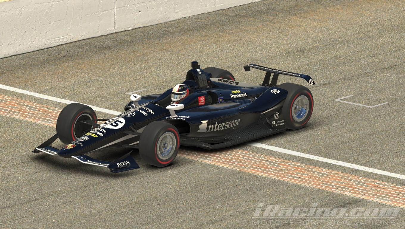 Porsche Interscope Quaker State Indycar by Phil Schroeder