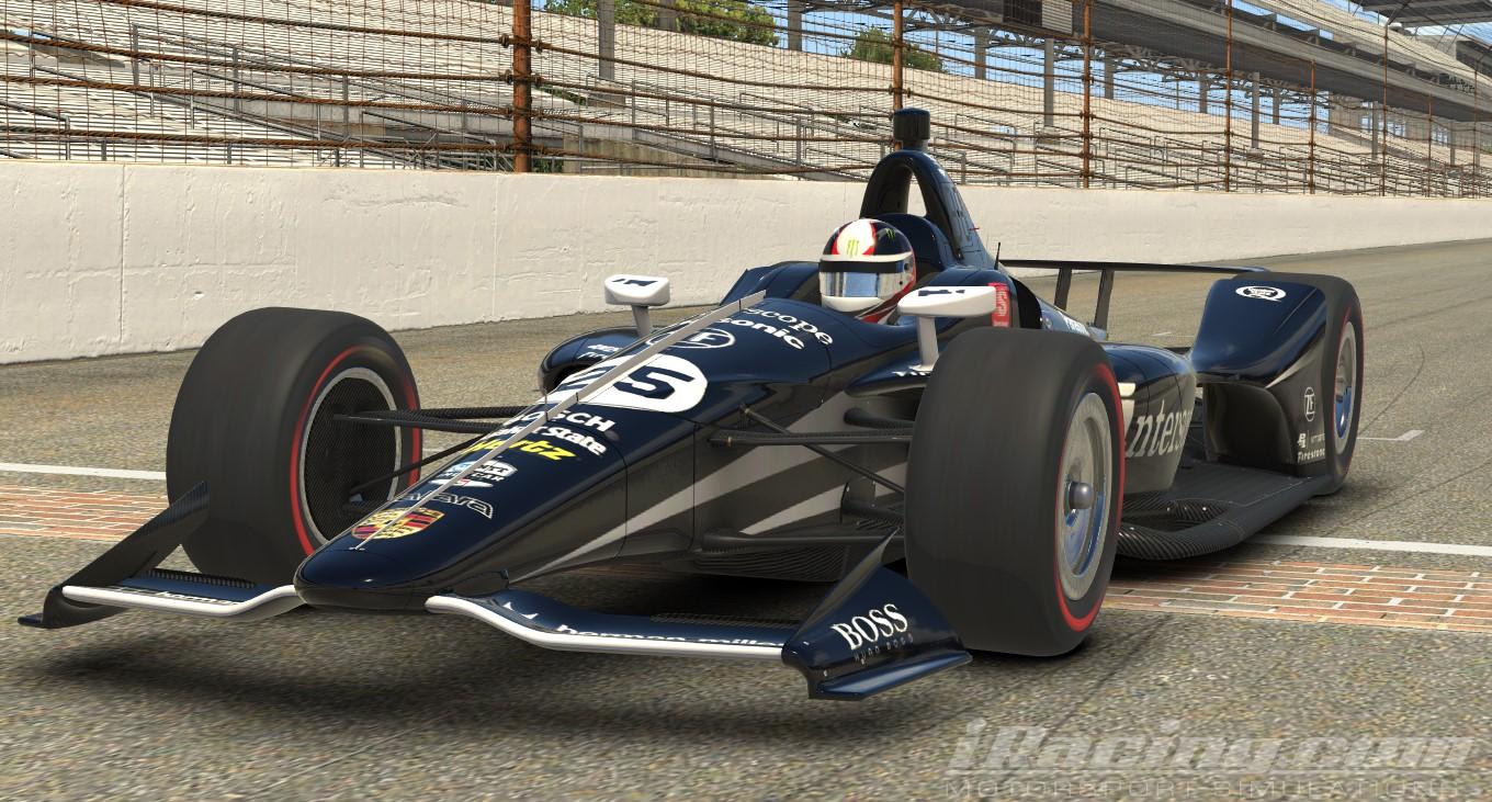 Porsche Interscope Quaker State Indycar by Phil Schroeder